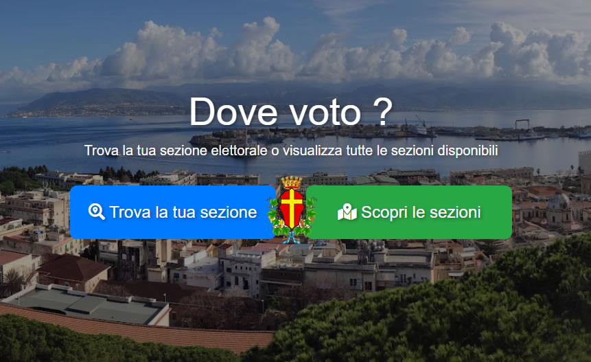 Dove voto? Comune di Messina